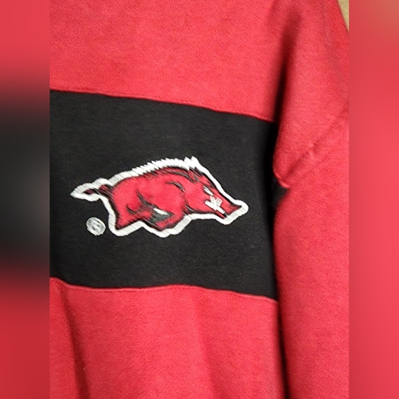 Colosseum Athletics Boys Razorback Zip up Hoodie size XL - Picture 2 of 7